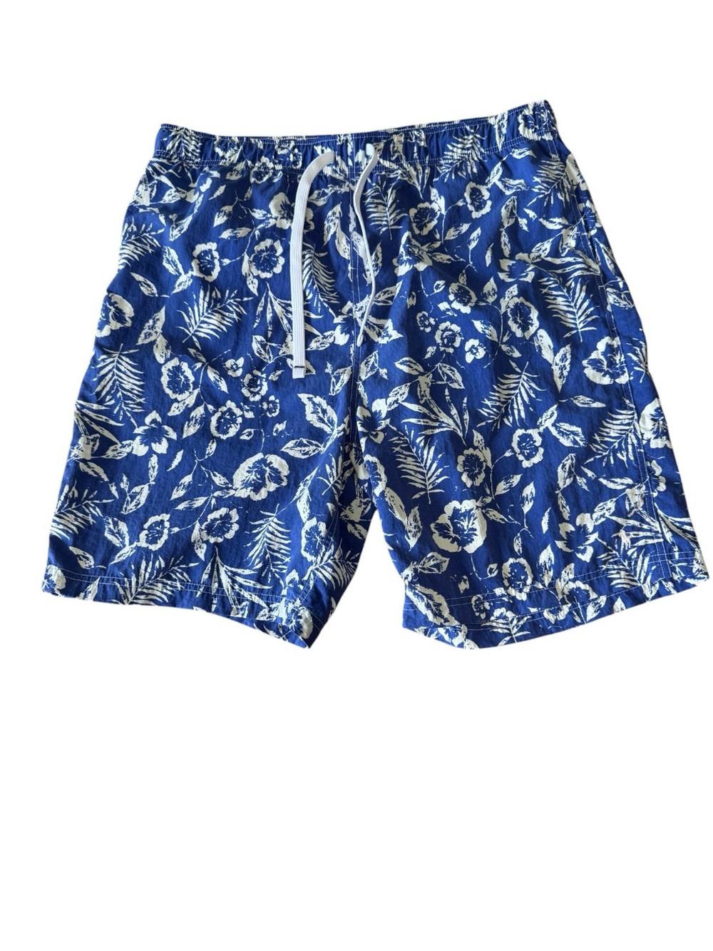 Vintage Polo Sport Ralph Lauren Swim Trunks Shorts Mens XL Blue Floral Y2K